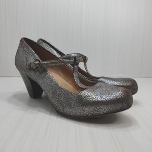 Frye Silver Heels